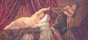 Jacopo Tintoretto Joseph und die Frau des Potiphar oil on canvas